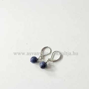 Zafír 1 golyós fülbevaló