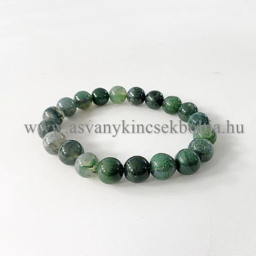 Mohaachát női - férfi karkötő 10 mm Mohaachát női - férfi karkötő 10 mm