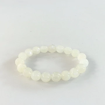 Szivárvány holdkő karkötő  10 mm