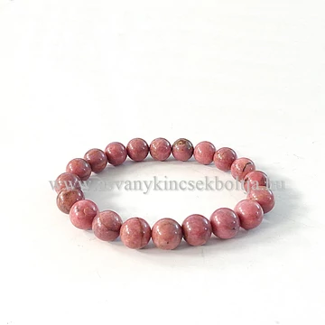 Rodonit karkötő 10 mm Rodonit karkötő 10 mm