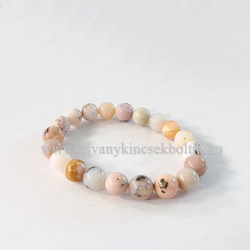 Rózsaopál karkötő 10 mm Rózsaopál karkötő 10 mm