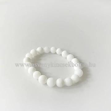 Tejkvarc karkötő 10 mm Tejkvarc karkötő 10 mm