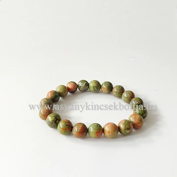 Unakit női-férfi karkötő 10 mm Unakit női-férfi karkötő 10 mm