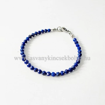 Lápisz fazettált karlánc 4 mm