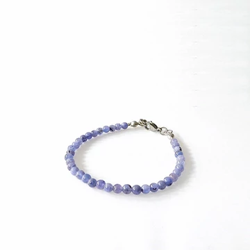 Tanzanit karlánc 4 mm Tanzanit karlánc 4 mm