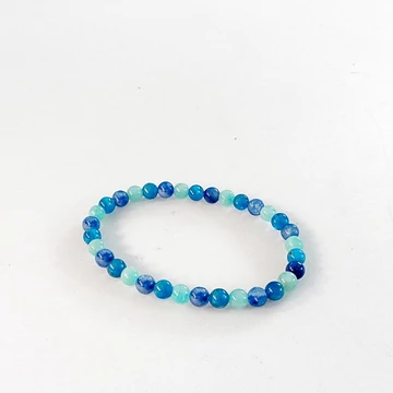 Apatit - Amazonit - Kékkvarc karkötő 6 mm Apatit - Amazonit - Kékkvarc karkötő 6 mm