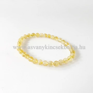 Citrin karkötő 6 mm Citrin karkötő 6 mm