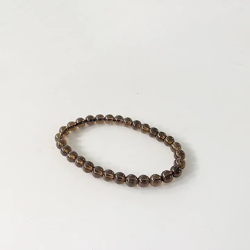 Füstkvarc karkötő 6 mm Füstkvarc karkötő 6 mm