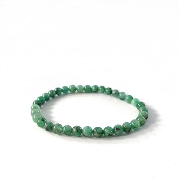 Smaragd karkötő 6 mm Smaragd karkötő 6 mm