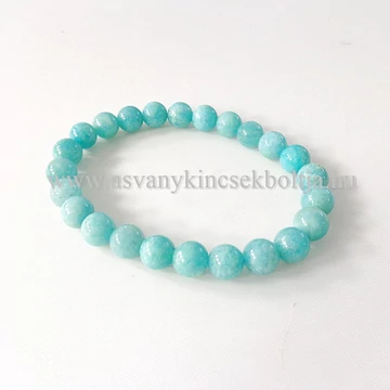 Amazonit karkötő 8 mm Amazonit karkötő 8 mm