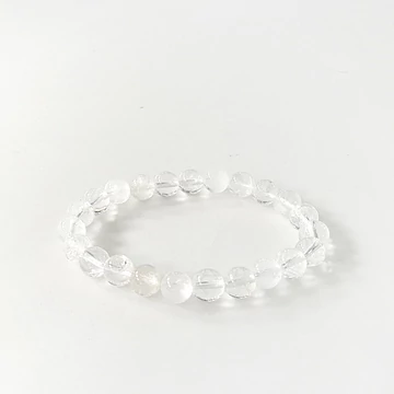 Hegyikristály női-férfi karkötő 8 mm B