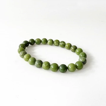 Kanadai jáde női-férfi karkötő 8 mm Kanadai jáde női-férfi karkötő 8 mm