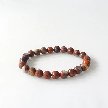 Breccsa jáspis női-férfi karkötő 8 mm Breccsa jáspis női-férfi karkötő 8 mm