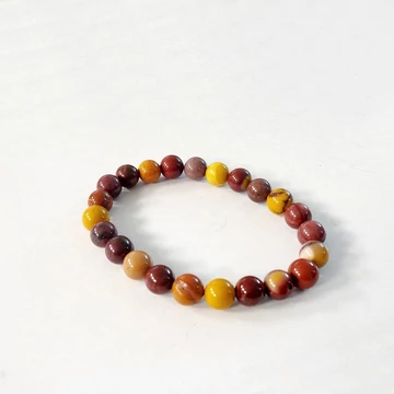 Mokait jáspis női-férfi karkötő 8 mm Mokait jáspis női-férfi karkötő 8 mm