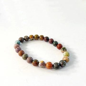 Óceán jáspis női-férfi karkötő 8 mm Óceán jáspis női-férfi karkötő 8 mm