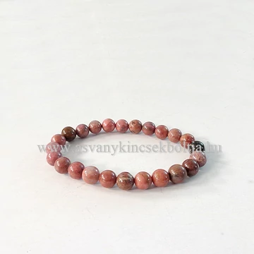 Rodonit karkötő 8 mm Rodonit karkötő 8 mm