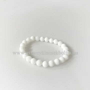 Tejkvarc karkötő 8 mm Tejkvarc karkötő 8 mm