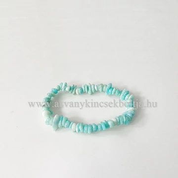 Amazonit szemcsés karkötő Amazonit szemcsés karkötő