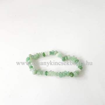 Aventurin szemcsés karkötő