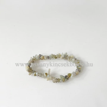 Labradorit szemcsés karkötő