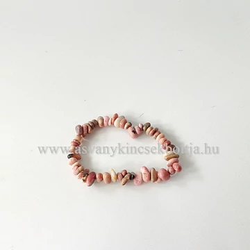 Rodonit szemcsés karkötő Rodonit szemcsés karkötő