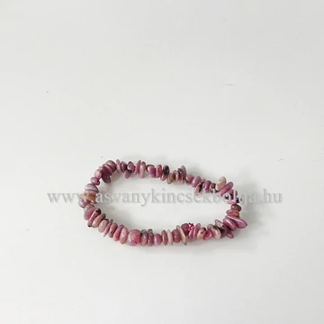 Rubin szemcsés karkötő