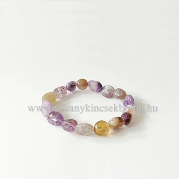 Szuper 7 - Melódia kő nugget karkötő