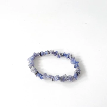 Tanzanit szemcsés karkötő Tanzanit szemcsés karkötő