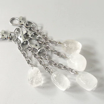 Kulcstartó hegyikristály