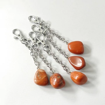 Kulcstartó vörös jáspis