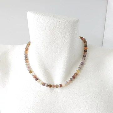 Botswana achát lánc 6 mm 40 cm Botswana achát lánc 6 mm 40 cm