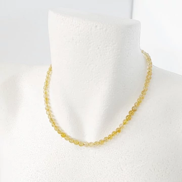 Citrin lánc 6 mm 40 cm Citrin lánc 6 mm 40 cm