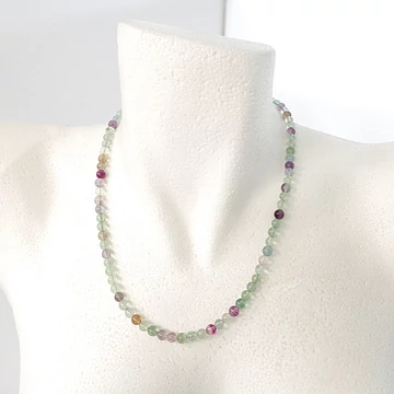 Fluorit lánc 6 mm 50 cm Fluorit lánc 6 mm 50 cm