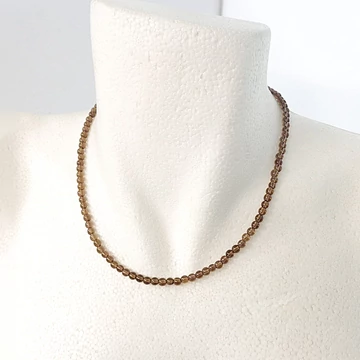 Fluorit  lánc 4 mm 40 cm Fluorit  lánc 4 mm 40 cm