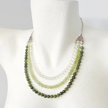 Jáde 3 soros lánc Jáde 3 soros lánc