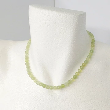 Jáde lánc 6 mm 40 cm Jáde lánc 6 mm 40 cm