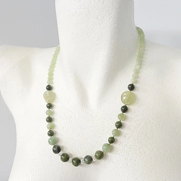 Jáde lánc egyedi 54 cm Jáde lánc egyedi 54 cm