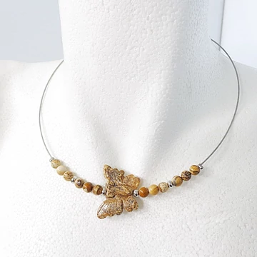 Képjáspis sodronyos lánc Képjáspis sodronyos lánc