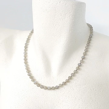 Labradorit lánc 6 mm 47 cm Labradorit lánc 6 mm 47 cm