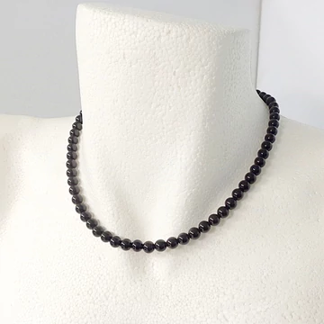 Ónix lánc 6 mm 40 cm Ónix lánc 6 mm 40 cm