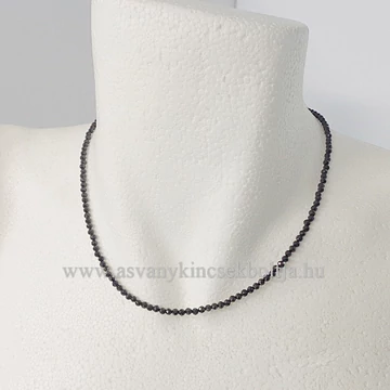 Fazettált spinell lánc 3 mm 40 cm Fazettált spinell lánc 3 mm 40 cm