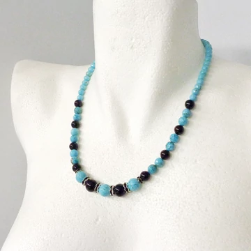 Türkinit - ónix  lánc növekvő