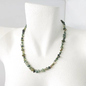 Mohaachát lánc szemcsés 50 cm Mohaachát lánc szemcsés 50 cm