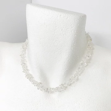 Hegyikristály szemcsés lánc 40 cm