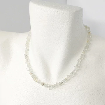 Topáz szemcsés lánc 45 cm