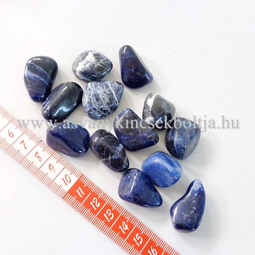 Szodalit kicsi marokkő A