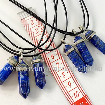 Lápisz kétcsúcs medál 50 cm erős hengerbőrön