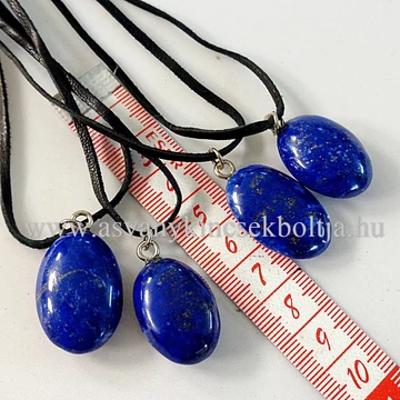 Lápisz csapos medál 50 cm bőrszálon