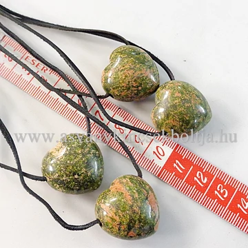 Unakit duci szív medál 45 cm bőrszálon Unakit duci szív medál 45 cm bőrszálon