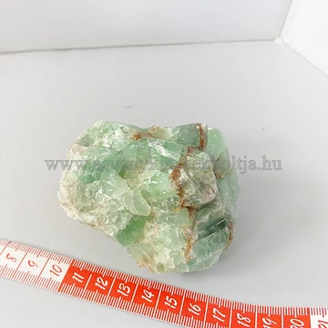 Zöldkalcit egyedi nyers kő 9050